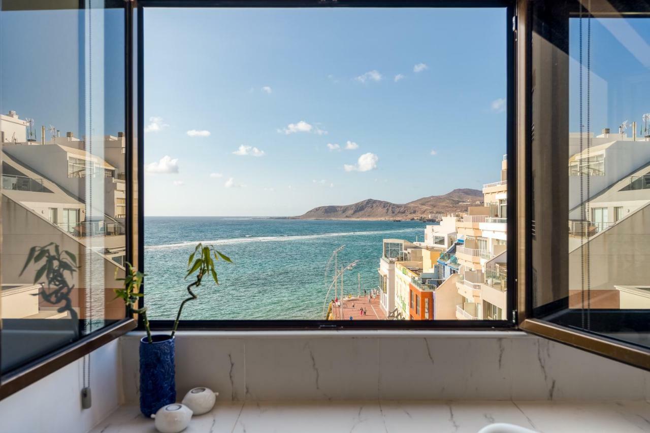 Breeze Sea View Accommodation Las Canteras Las Palmas de Gran Canaria Exterior foto